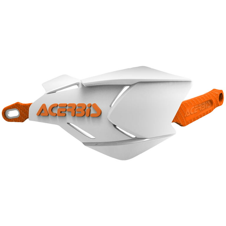 White/Orange Acerbis X-Factory Handguards